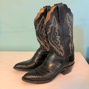 LUCCHESE CLASSICS LIZARD COWBOY BOOT
